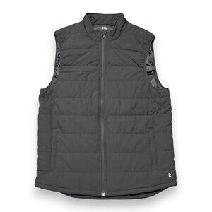 Right of Way Men's Black Puffer Vest Size Large